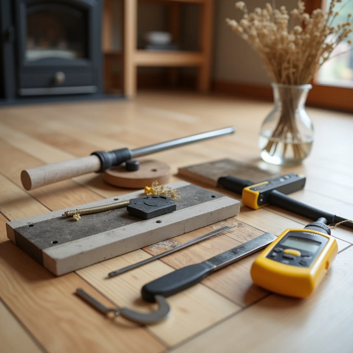 tools and materials — flooring craftsmanship in North Alabama