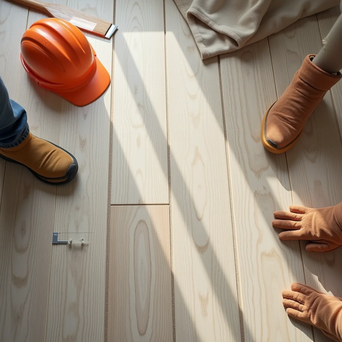 overview scene illustrating storm damage flooring repair Alabama