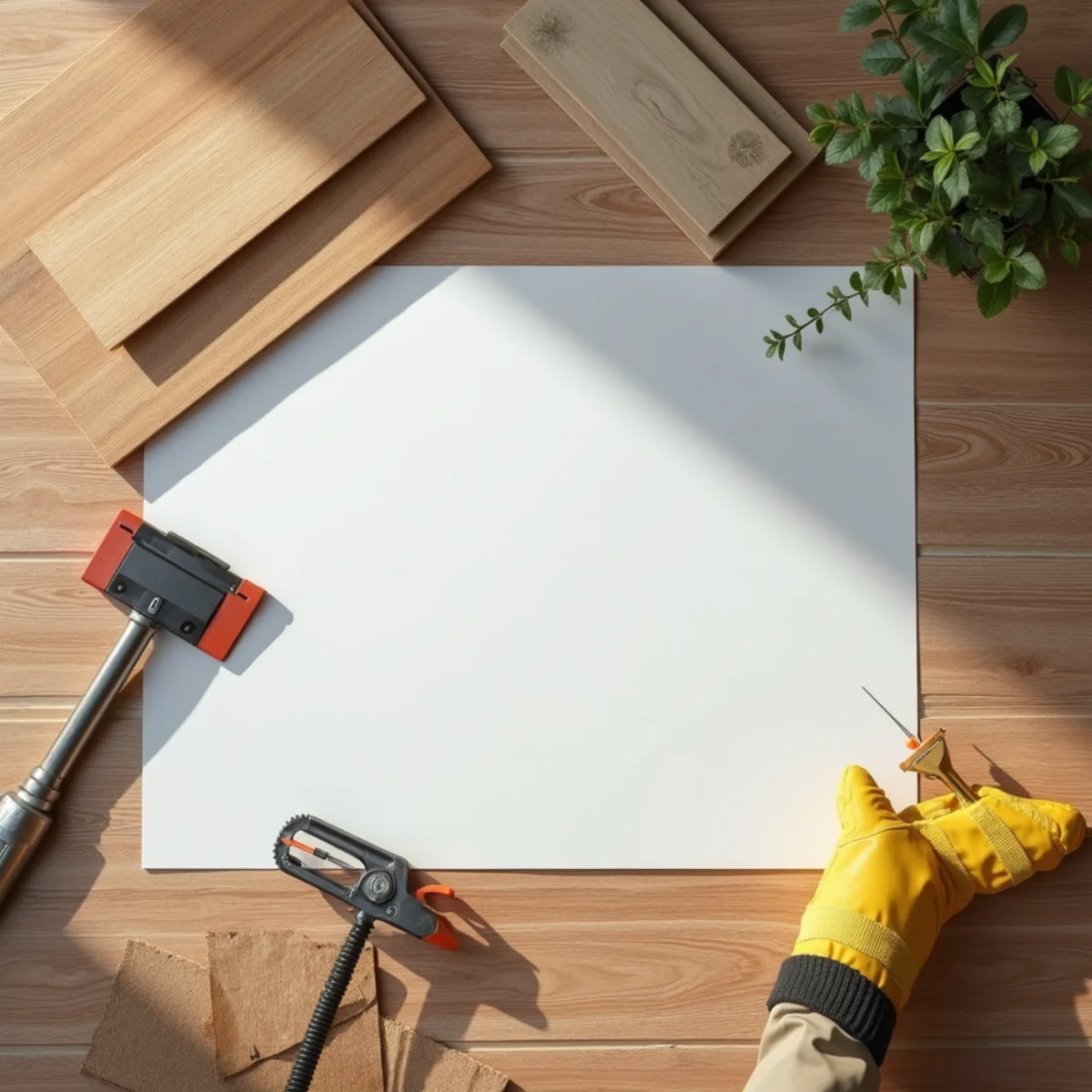 Illustration for a North Alabama flooring guide on water damaged floor what to do