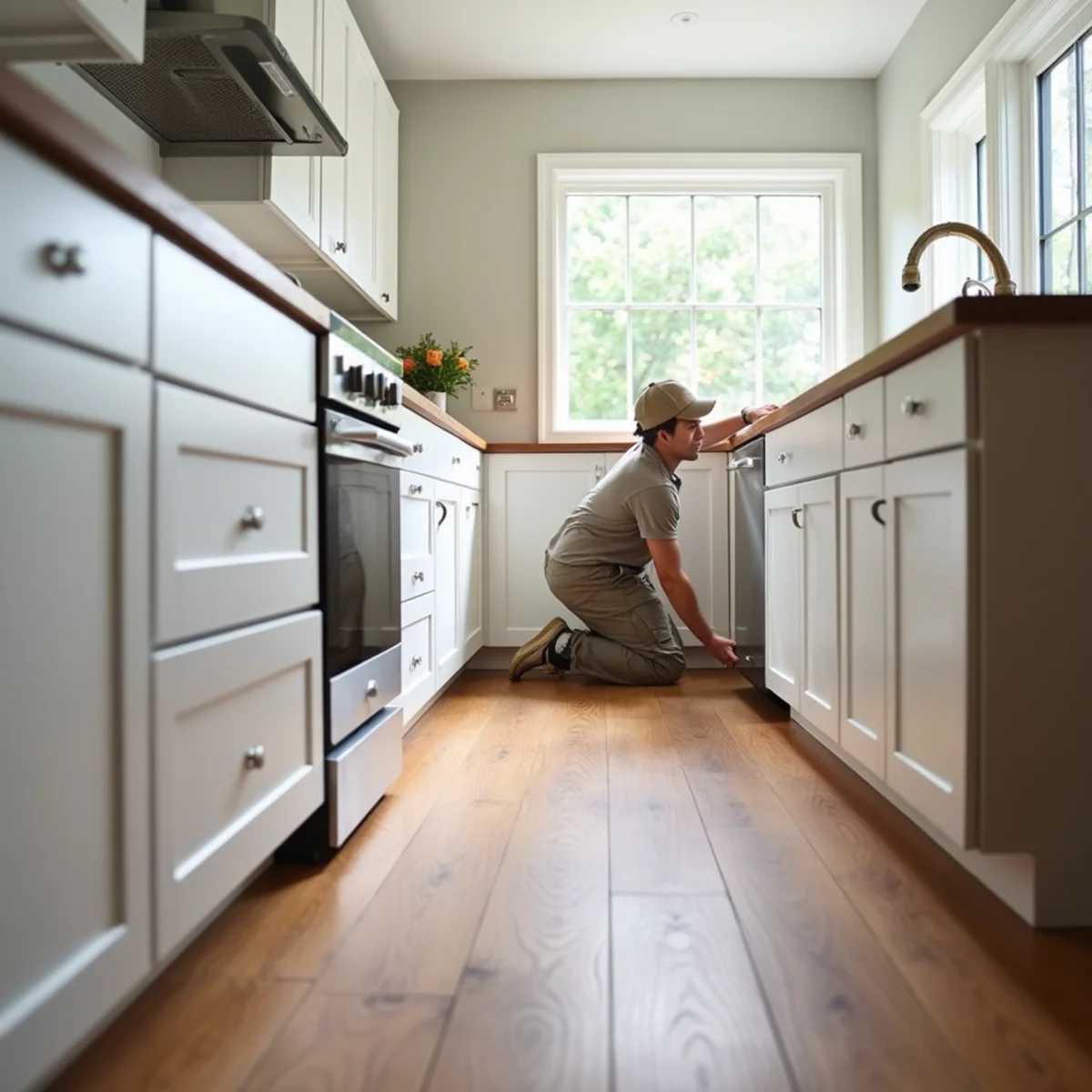 lvp kitchen — flooring work in Huntsville, AL