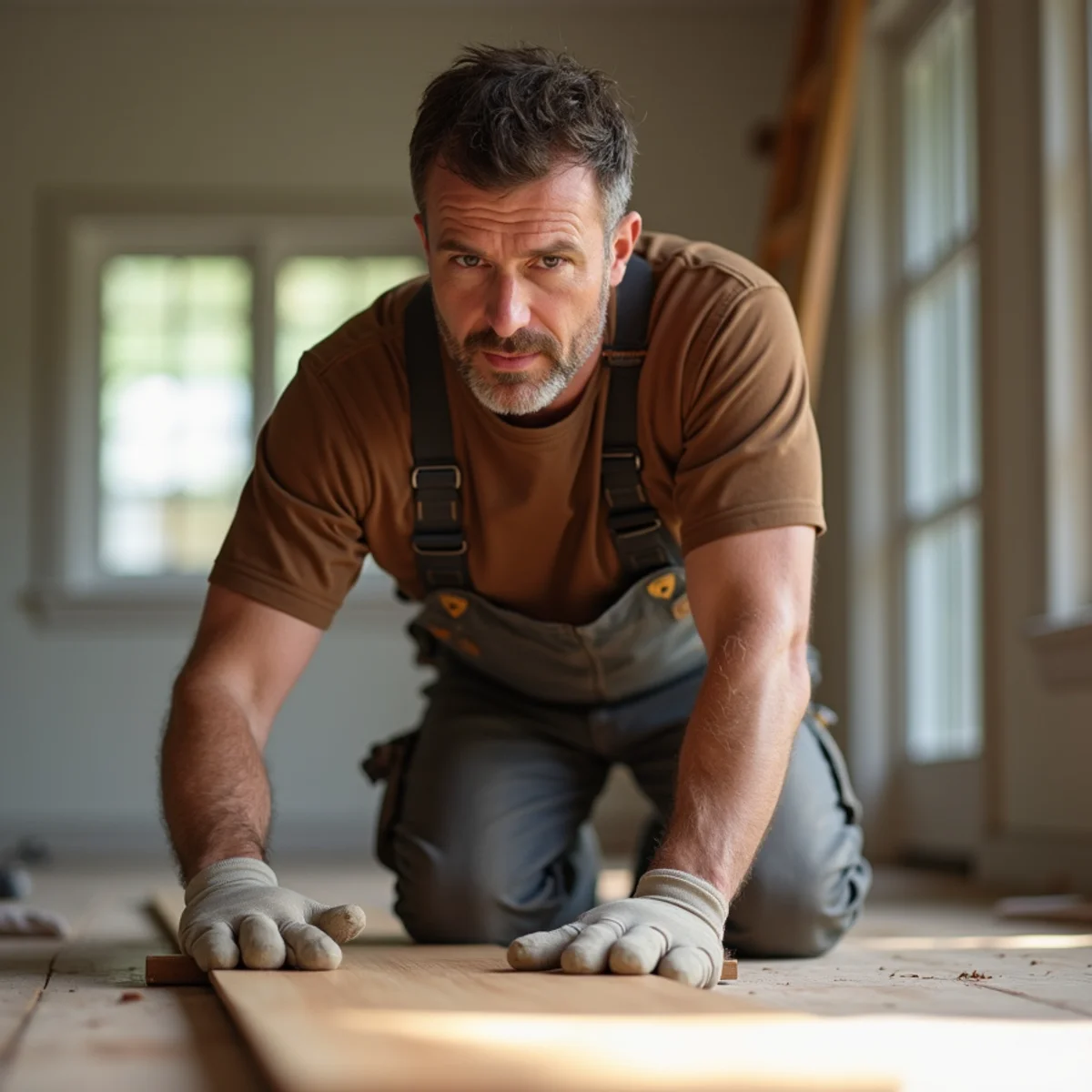 owner at work portrait — flooring work in Huntsville, AL