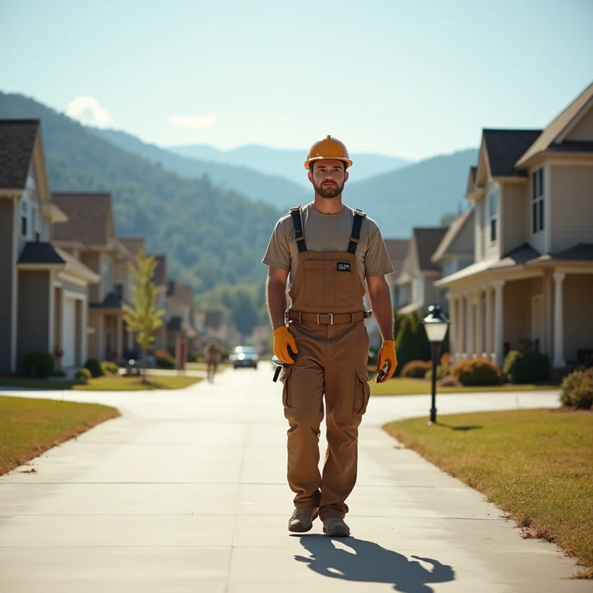 Harvest, AL homes and the surrounding North Alabama terrain