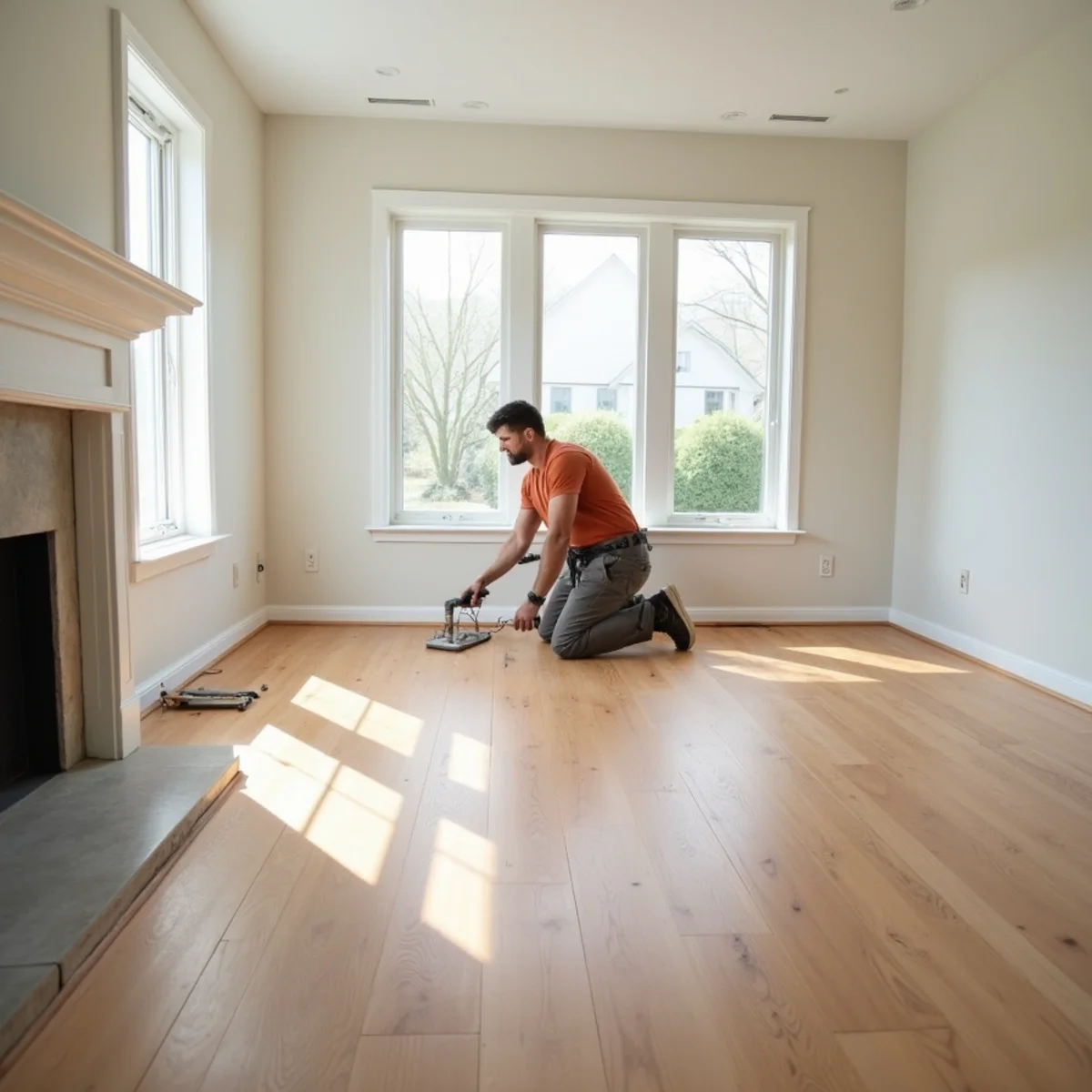 living room install in Trinity, AL